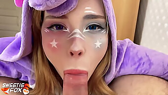 Baiser une licorne avec un gros cul - Cosplay POV