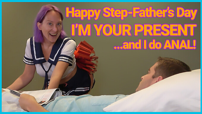 Celebrating Father's Day with a stepdaughter's naughty gift