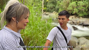 First-Time Encounter With Stepson In The River: Monique Fuentes And Danner Mendez'S Thrilling Free Porn Video