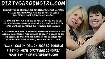 Sindy Rose ve DirtyGardenGirl, aşırı anal oyunla lezbiyen seksin sınırlarını zorluyor