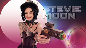 Cuộc Gặp Gỡ Nóng Bỏng Với Stevie Moon Nhỏ Nhắn Và Người Tình Có Dương Vật To Trong Trang Phục Steam Punk